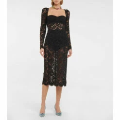 Dolce&Gabbana Bellucci 60 Embellished Lace Pumps