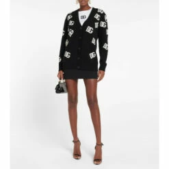 Dolce&Gabbana Jacquard Cashmere Cardigan