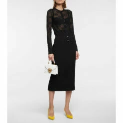 Dolce&Gabbana Monogram Lace Cardigan