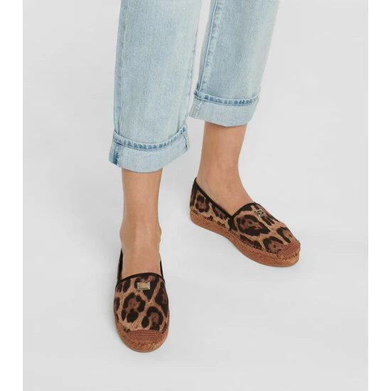 Dolce&Gabbana Leopard-print Platform Espadrilles - Image 3