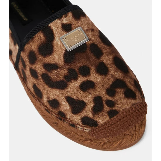 Dolce&Gabbana Leopard-print Platform Espadrilles - Image 5