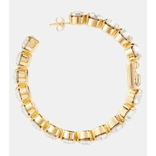 Dolce&Gabbana Embellished Hoop Earrings