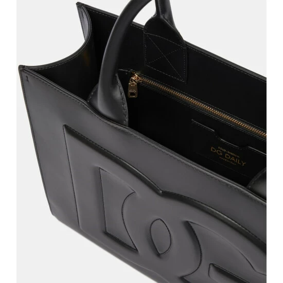 Dolce&Gabbana DG Daily Medium Leather Tote - Image 2