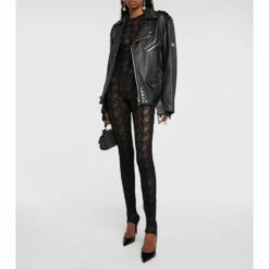 Dolce&Gabbana Embellished Leather Jacket