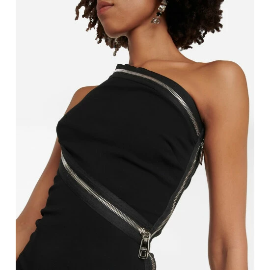 Dolce&Gabbana One-shoulder Midi Dress - Image 3