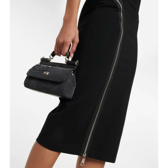 Dolce&Gabbana One-shoulder Midi Dress - Image 4