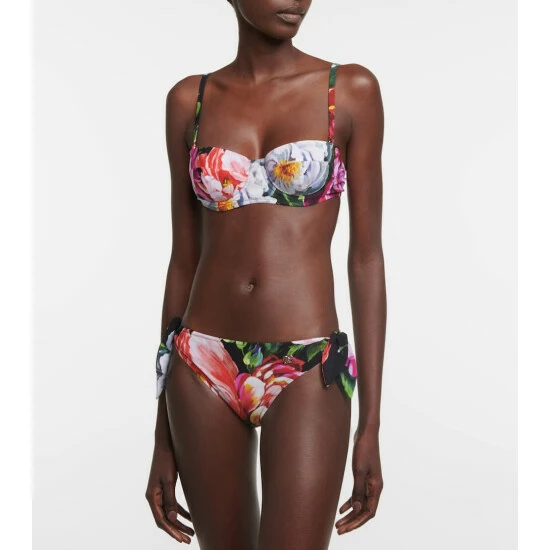 Dolce&Gabbana Floral Balconette Bikini