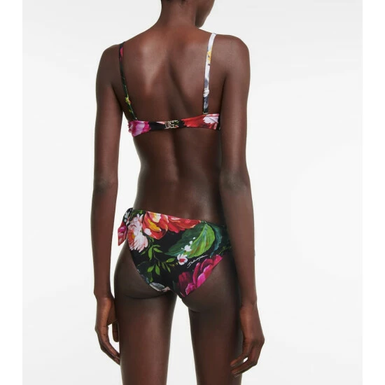 Dolce&Gabbana Floral Balconette Bikini - Image 2