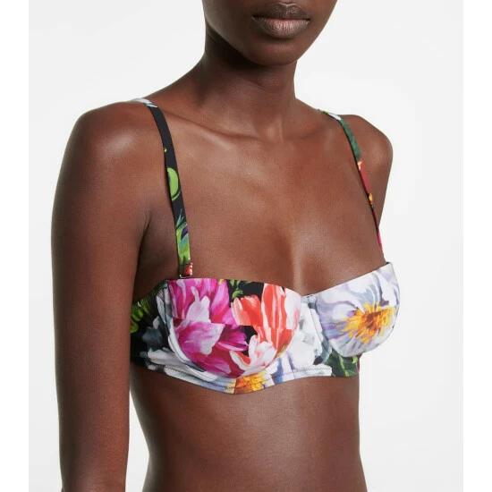 Dolce&Gabbana Floral Balconette Bikini - Image 3