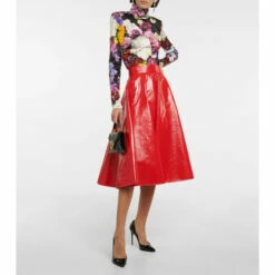 Dolce&Gabbana Floral High-neck Top