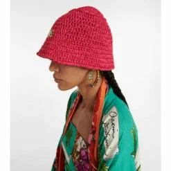 Dolce&Gabbana Crochet Bucket Hat