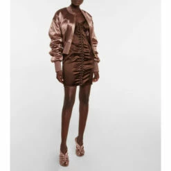 Dolce&Gabbana Satin Slingback Sandals