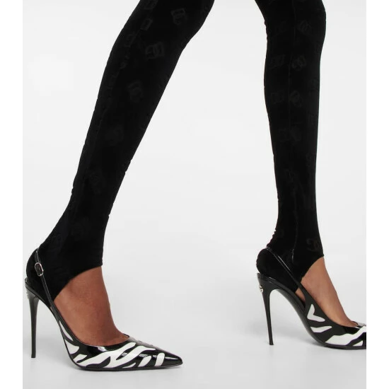 Dolce&Gabbana Logo Cotton And Silk Jumpsuit - Image 4