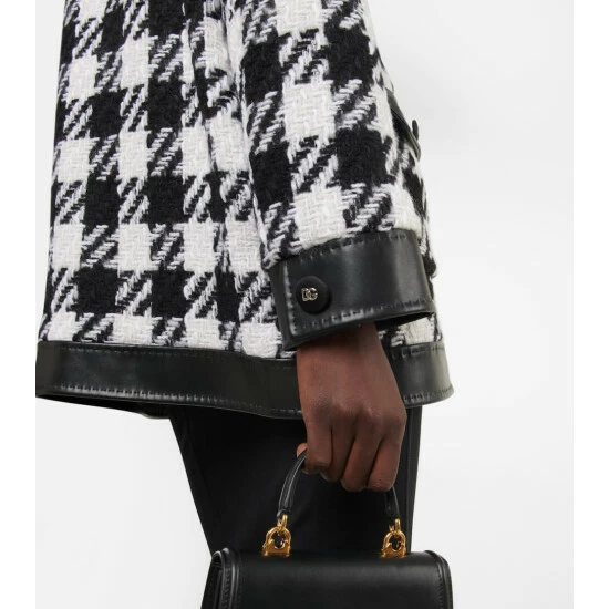 Dolce&Gabbana Checked Wool-blend Jacket - Image 4