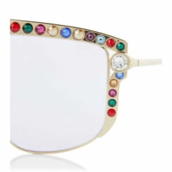 Dolce&Gabbana Crystal-embellished Square Sunglasses