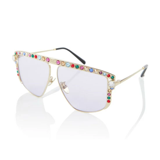 Dolce&Gabbana Crystal-embellished Square Sunglasses - Image 2