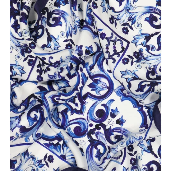 Dolce&Gabbana Printed Silk Scarf - Image 2