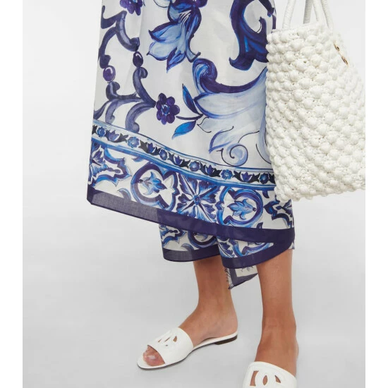 Dolce&Gabbana Printed Cotton Sarong - Image 4