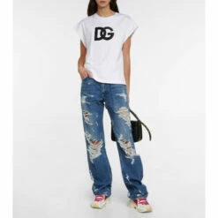 Dolce&Gabbana Airmaster Suede-trimmed Sneakers