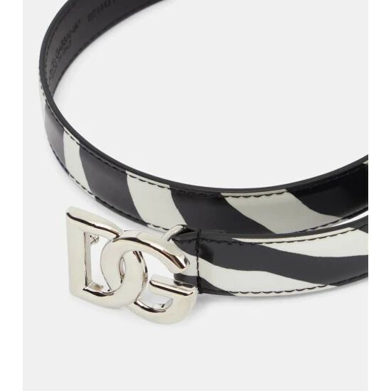 Dolce&Gabbana DG Leather Belt - Image 2
