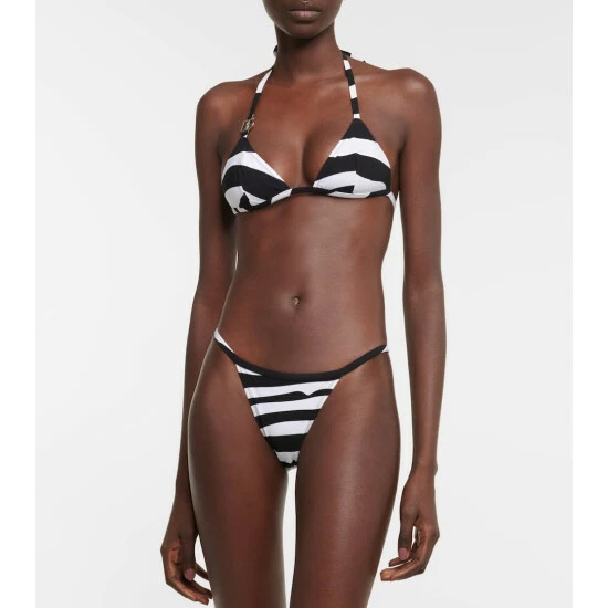 Dolce&Gabbana Zebra-print Bikini