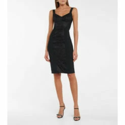 Dolce&Gabbana Lace-paneled Bustier Dress