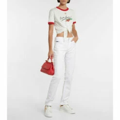 Dolce&Gabbana Portofino Leather Sneakers