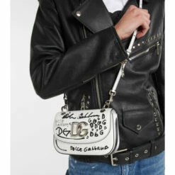 Dolce&Gabbana DG Girls Printed Leather Shoulder Bag