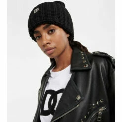 Dolce&Gabbana Embellished Cotton-blend Beanie