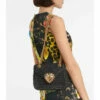 Dolce&Gabbana Devotion Medium Raffia Shoulder Bag