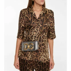 Dolce&Gabbana DG Girls Leather Shoulder Bag