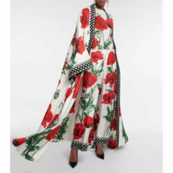 Dolce&Gabbana Printed Silk Kimono