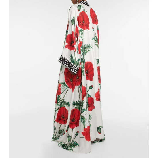 Dolce&Gabbana Printed Silk Kimono - Image 2