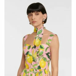 Dolce&Gabbana Printed Silk Twill Scarf