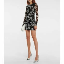 Dolce&Gabbana Logo Printed Leather Pumps