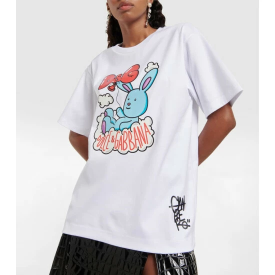 Dolce&Gabbana X Gianpiero D'Alessandro Cotton T-shirt - Image 3