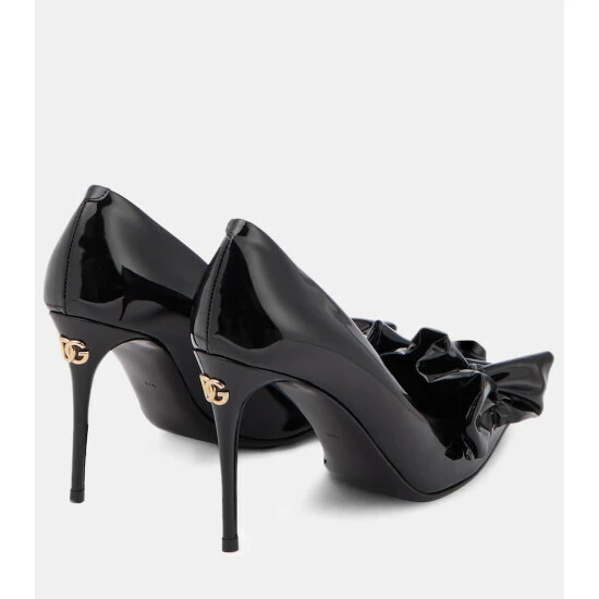Dolce&Gabbana Embellished Patent Leather Pumps - Image 2