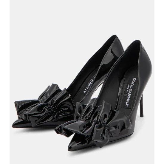 Dolce&Gabbana Embellished Patent Leather Pumps - Image 4