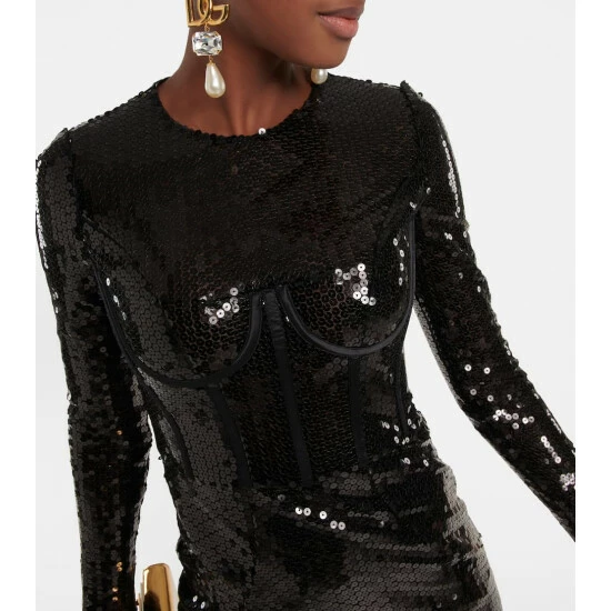 Dolce&Gabbana Sequined Gown - Image 3