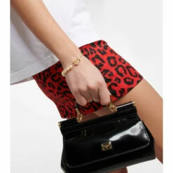 Dolce&Gabbana DG Chainlink Bracelet With Faux Pearls