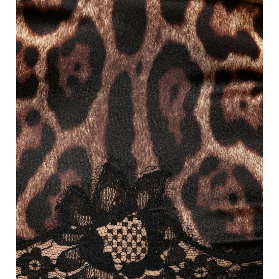 Dolce&Gabbana Leopard-print Silk-blend Camisole - Image 3