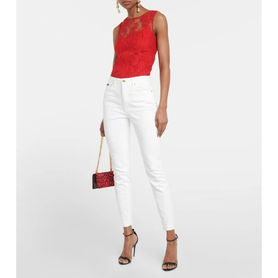 Dolce&Gabbana Audrey High-rise Skinny Jeans