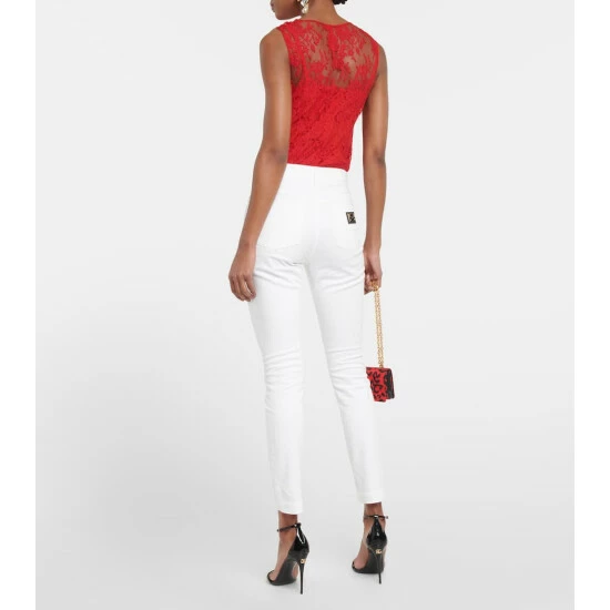 Dolce&Gabbana Audrey High-rise Skinny Jeans - Image 2
