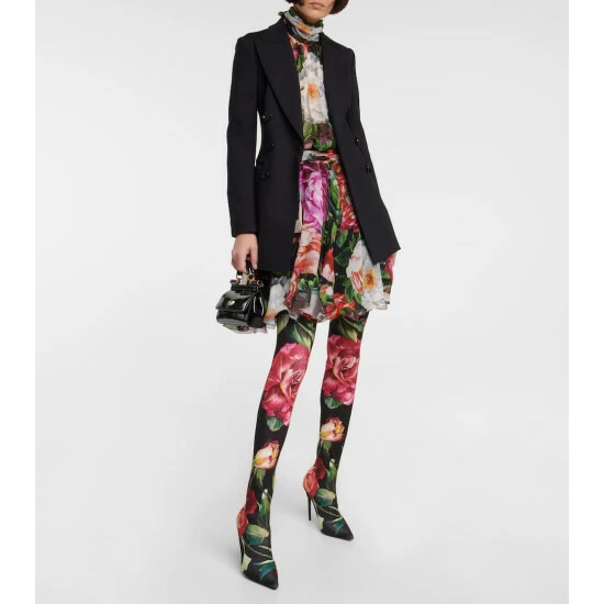 Dolce&Gabbana Double-breasted Crêpe Blazer