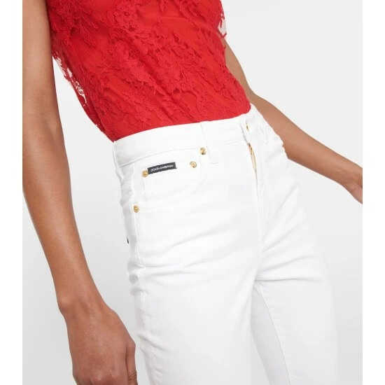 Dolce&Gabbana Audrey High-rise Skinny Jeans - Image 3