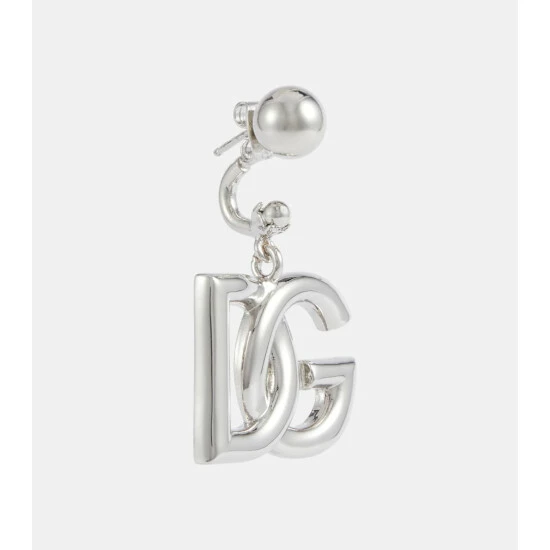 Dolce&Gabbana DG Hoop Logo Earrings