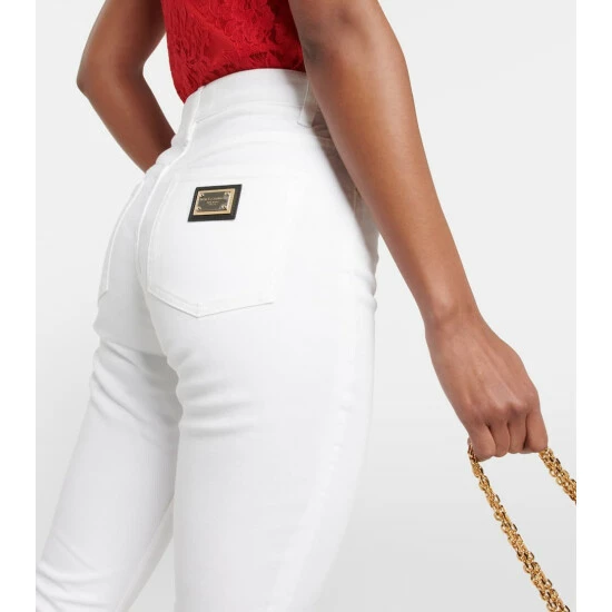 Dolce&Gabbana Audrey High-rise Skinny Jeans - Image 4