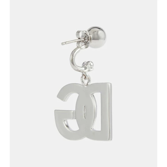 Dolce&Gabbana DG Hoop Logo Earrings - Image 4