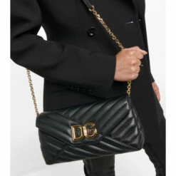 Dolce&Gabbana DG Quilted Leather Crossbody Bag