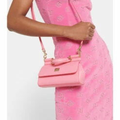 Dolce&Gabbana Sicily Small Leather Shoulder Bag